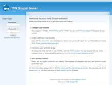 Tablet Screenshot of drupal6.isgsoftware.net